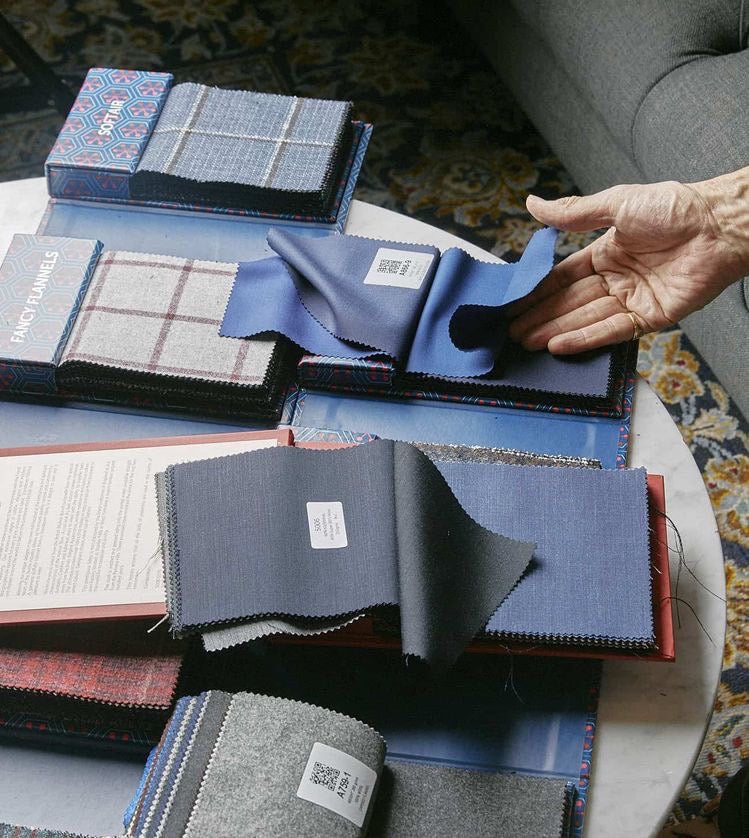 訂製西裝挑布料,布料品牌知多少?